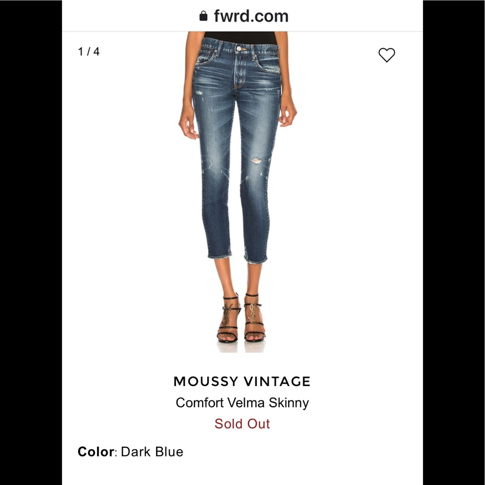 Moussy vintage comfort Velma skinny  30